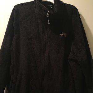 Black North Face fleece jacket